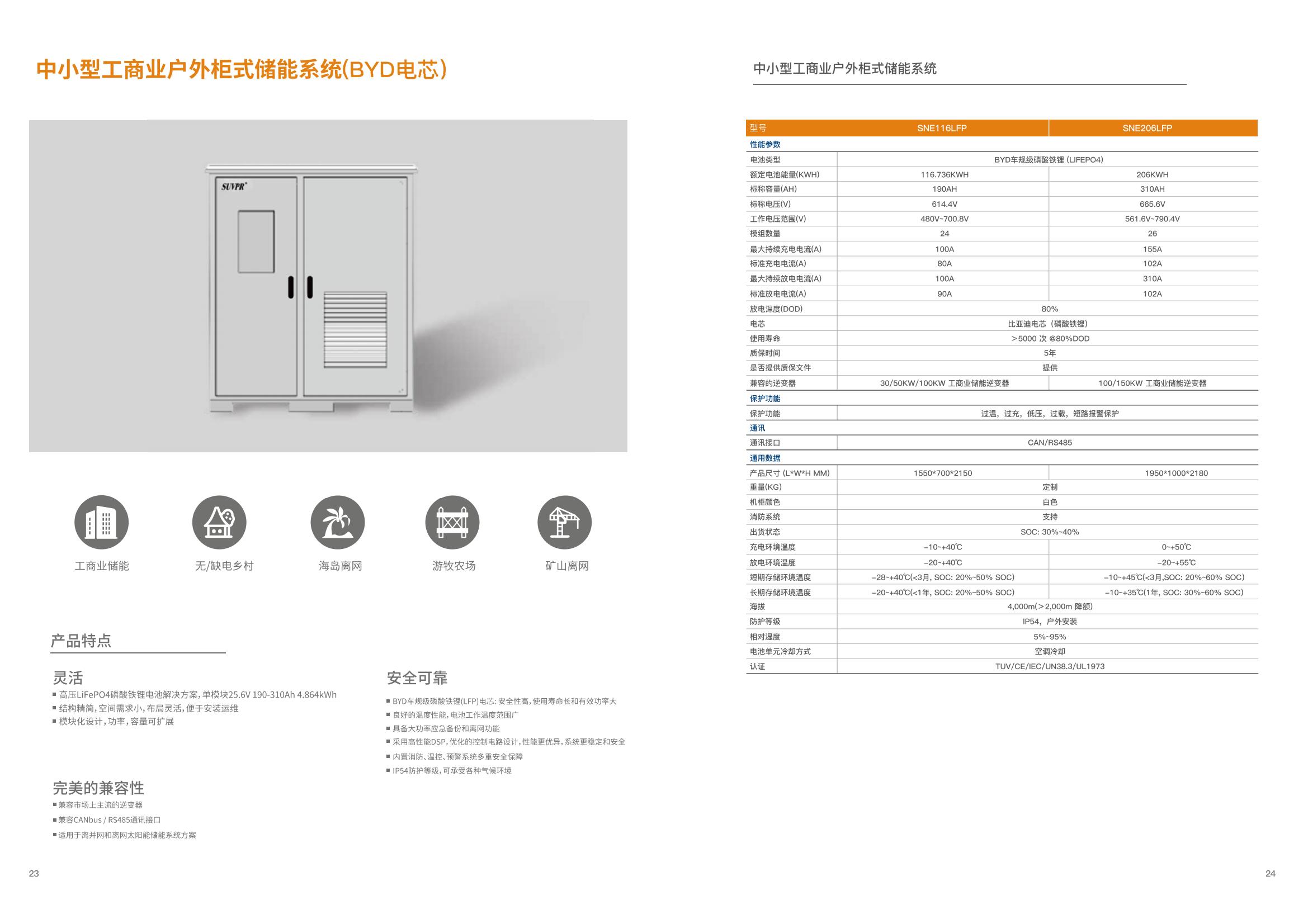 戶(hù)外柜式儲(chǔ)能一體機(jī)